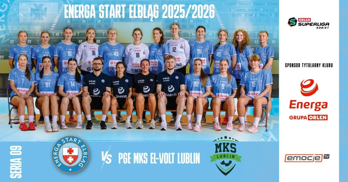 Energa Start Elbląg vs PGE MKS El-Volt Lublin