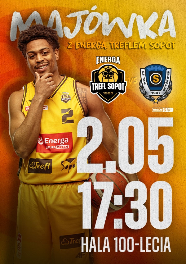 Bilety Energa Trefl Sopot vs Tasomix Rosiek Stal Ostrów Wielkopolski